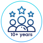 10+ Years of Experience